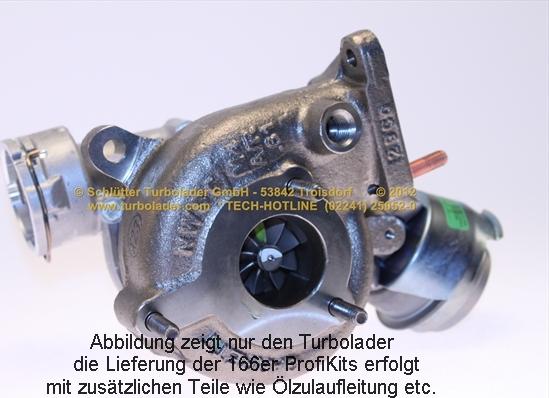 Schlütter Turbolader 166-02710 - Şarj cihazı, doldurma sistemi furqanavto.az