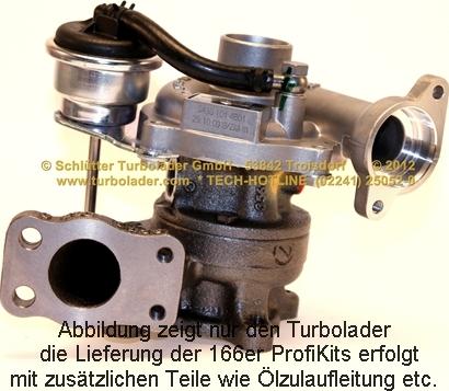 Schlütter Turbolader 166-07040EOL - Şarj cihazı, doldurma sistemi furqanavto.az