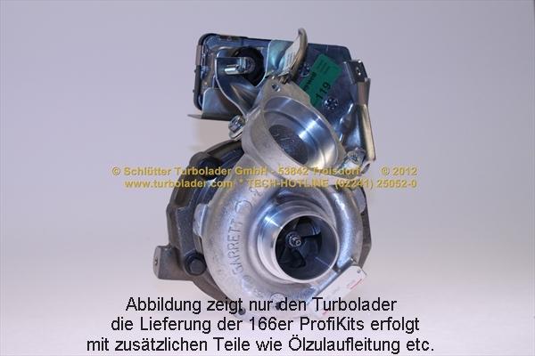 Schlütter Turbolader 166-07051 - Şarj cihazı, doldurma sistemi furqanavto.az