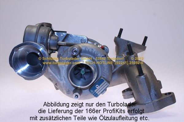 Schlütter Turbolader 166-07030 - Şarj cihazı, doldurma sistemi furqanavto.az