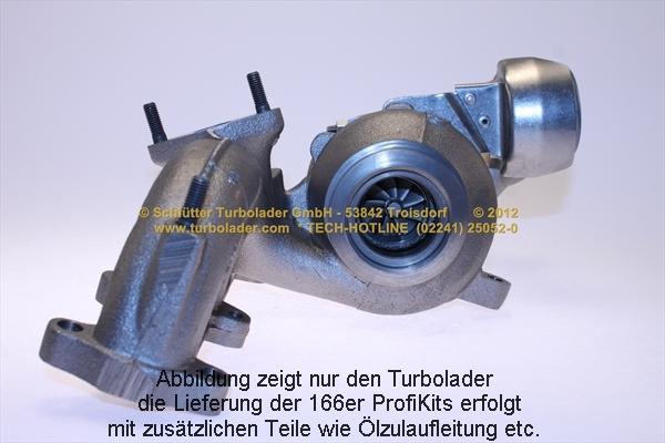 Schlütter Turbolader 166-07030EOL - Şarj cihazı, doldurma sistemi furqanavto.az
