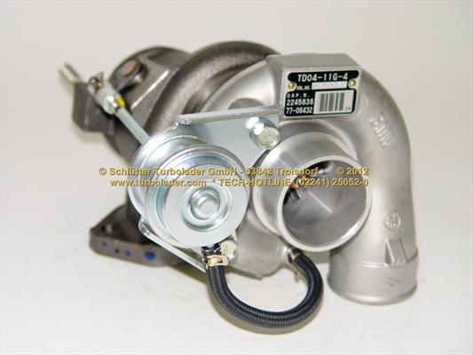 Schlütter Turbolader 172-02485 - Şarj cihazı, doldurma sistemi furqanavto.az
