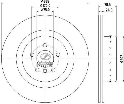 SCHNIEDER AUTOTECH BMS55.00346 - Əyləc Diski furqanavto.az