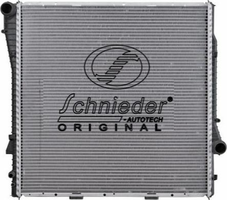 SCHNIEDER AUTOTECH BMS33.00035 - Radiator, mühərrikin soyudulması furqanavto.az