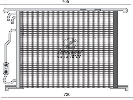 SCHNIEDER AUTOTECH BZS85.00011 - Kondenser, kondisioner furqanavto.az