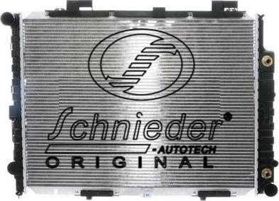 SCHNIEDER AUTOTECH BZS33.00042 - Radiator, mühərrikin soyudulması furqanavto.az