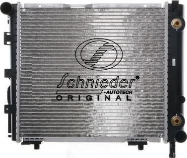 SCHNIEDER AUTOTECH BZS33.00053 - Radiator, mühərrikin soyudulması furqanavto.az