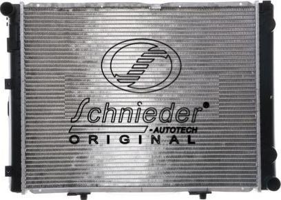 SCHNIEDER AUTOTECH BZS33.00085 - Radiator, mühərrikin soyudulması furqanavto.az