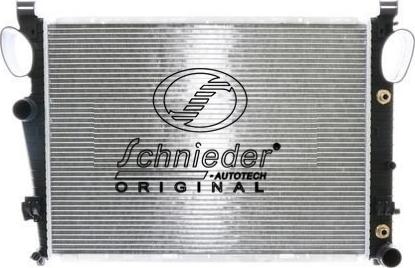 SCHNIEDER AUTOTECH BZS33.00078 - Radiator, mühərrikin soyudulması furqanavto.az