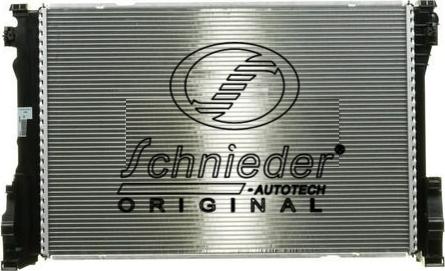 SCHNIEDER AUTOTECH BZS33.00244 - Radiator, mühərrikin soyudulması furqanavto.az