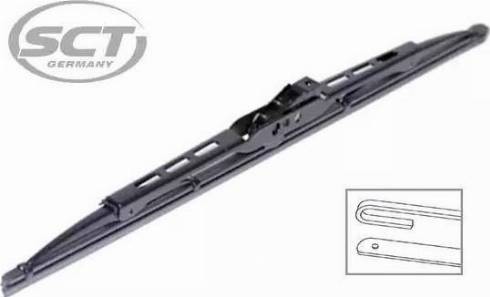 SCT-MANNOL 9482 REAR WIPER - Sülən Bıçağı furqanavto.az