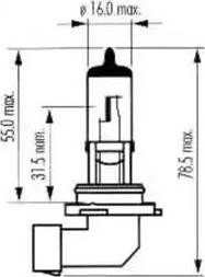 SCT-MANNOL 202594 - Lampa, fara furqanavto.az