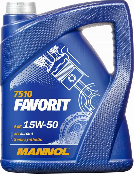 SCT-MANNOL Favorit 15W-50 - Mühərrik yağı furqanavto.az