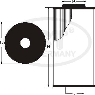 SCT-MANNOL SH 4059 P - Yağ filtri furqanavto.az