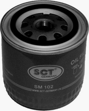SCT-MANNOL SM 102 - Yağ filtri www.furqanavto.az