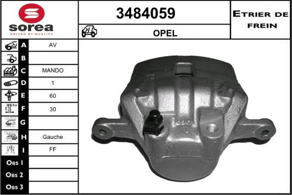 Sera 3484059 - Əyləc kaliperi furqanavto.az