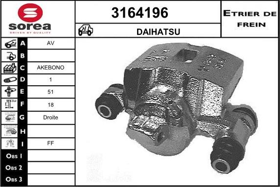 Sera 3164196 - Əyləc kaliperi furqanavto.az