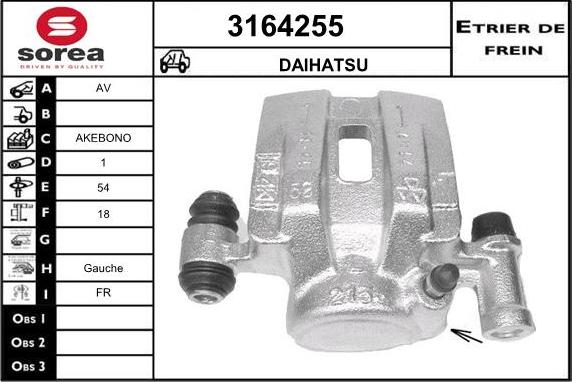 Sera 3164255 - Əyləc kaliperi furqanavto.az