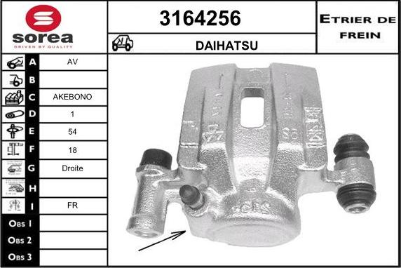 Sera 3164256 - Əyləc kaliperi furqanavto.az