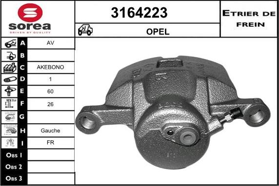 Sera 3164223 - Əyləc kaliperi furqanavto.az