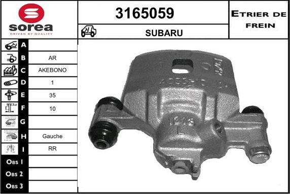 Sera 3165059 - Əyləc kaliperi furqanavto.az