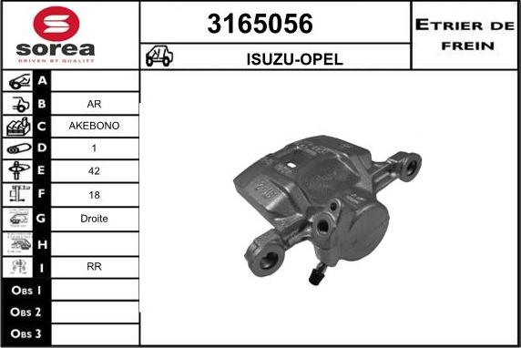 Sera 3165056 - Əyləc kaliperi furqanavto.az