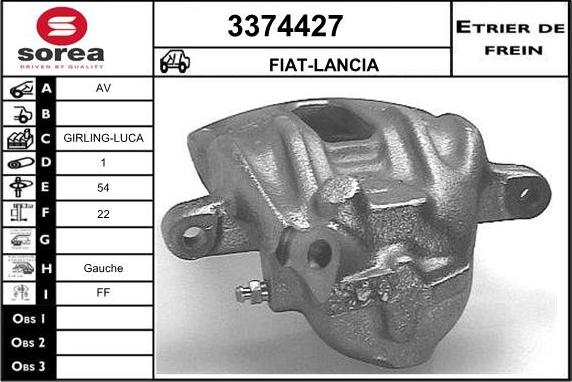 Sera 3374427 - Əyləc kaliperi furqanavto.az