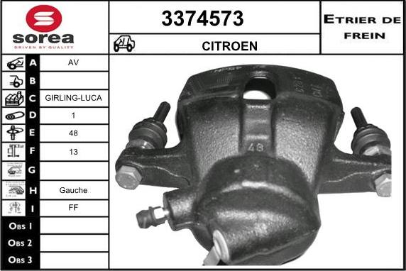 Sera 3374573 - Əyləc kaliperi furqanavto.az