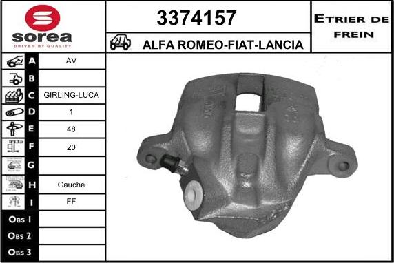 Sera 3374157 - Əyləc kaliperi furqanavto.az