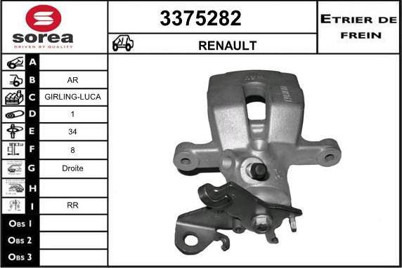 Sera 3375282 - Əyləc kaliperi furqanavto.az