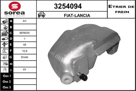 Sera 3254094 - Əyləc kaliperi furqanavto.az