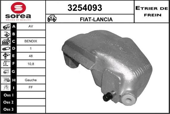 Sera 3254093 - Əyləc kaliperi furqanavto.az