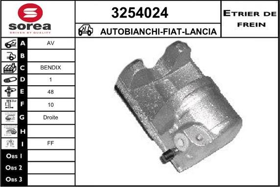 Sera 3254024 - Əyləc kaliperi furqanavto.az