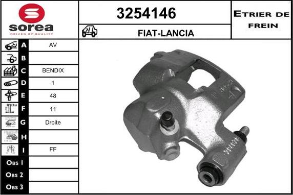 Sera 3254146 - Əyləc kaliperi furqanavto.az