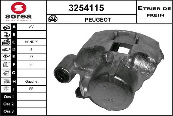 Sera 3254115 - Əyləc kaliperi furqanavto.az