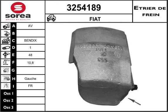 Sera 3254189 - Əyləc kaliperi furqanavto.az