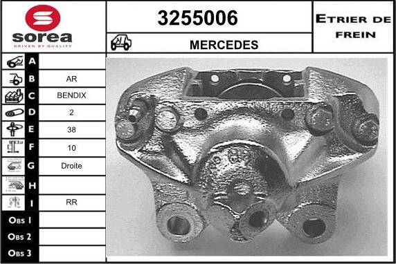 Sera 3255006 - Əyləc kaliperi furqanavto.az