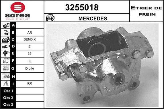 Sera 3255018 - Əyləc kaliperi furqanavto.az