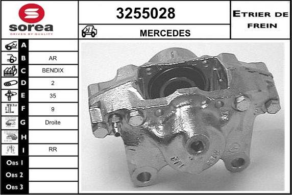 Sera 3255028 - Əyləc kaliperi furqanavto.az