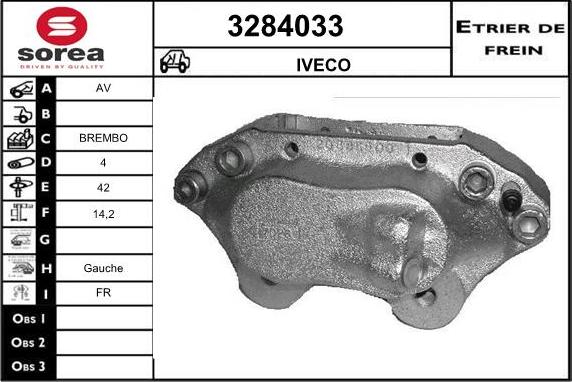 Sera 3284033 - Əyləc kaliperi furqanavto.az