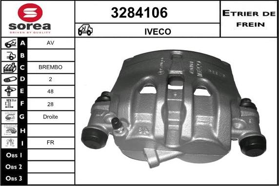 Sera 3284106 - Əyləc kaliperi furqanavto.az