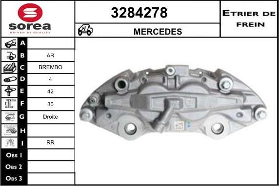 Sera 3284278 - Əyləc kaliperi furqanavto.az