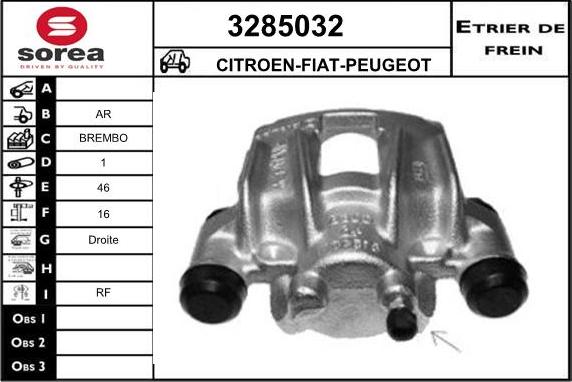 Sera 3285032 - Əyləc kaliperi furqanavto.az