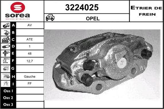 Sera 3224025 - Əyləc kaliperi furqanavto.az