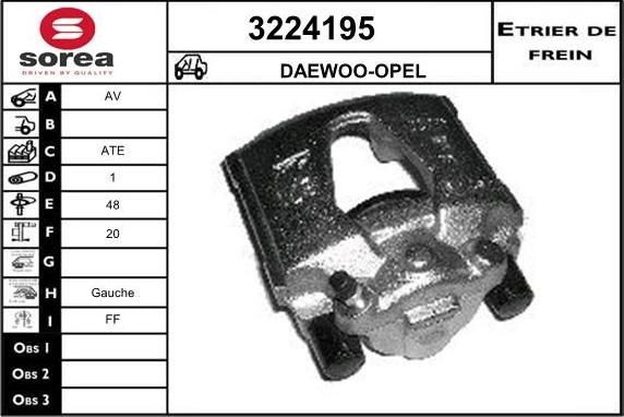 Sera 3224195 - Əyləc kaliperi furqanavto.az