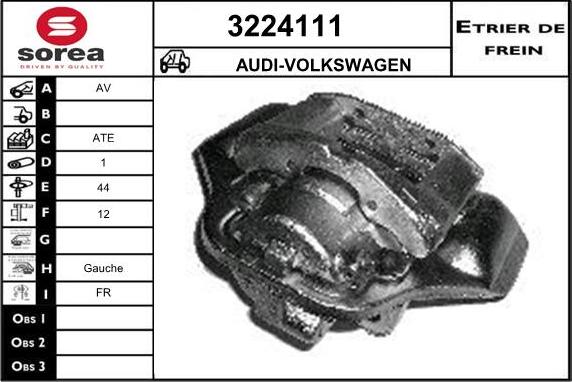 Sera 3224111 - Əyləc kaliperi furqanavto.az