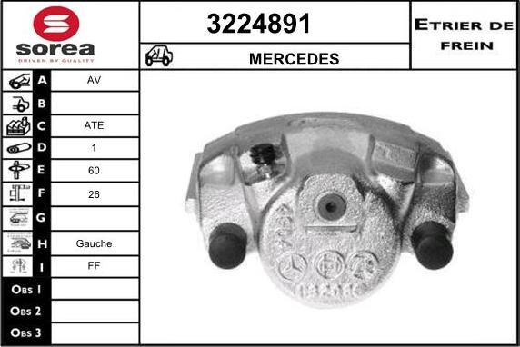 Sera 3224891 - Əyləc kaliperi furqanavto.az