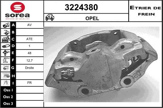 Sera 3224380 - Əyləc kaliperi furqanavto.az