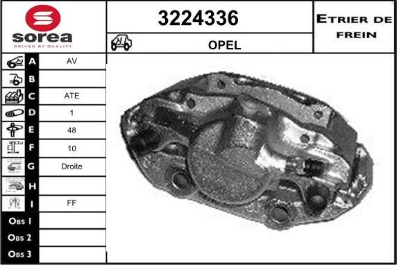 Sera 3224336 - Əyləc kaliperi furqanavto.az