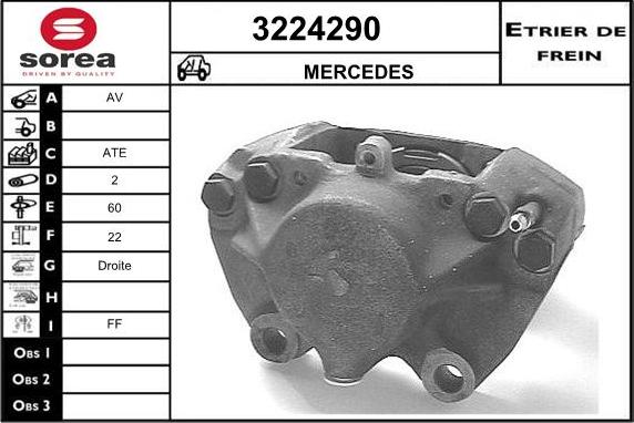 Sera 3224290 - Əyləc kaliperi furqanavto.az